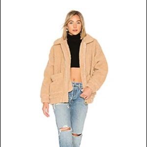 I.Am.Gia Pixie Teddy Coat size small